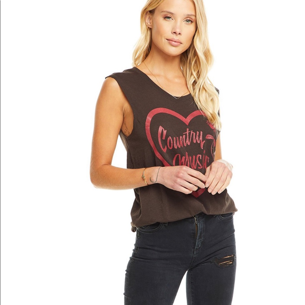 💫SOLD💫CHASER Country Music Tank